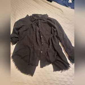 Velvet Heart frayed shirt